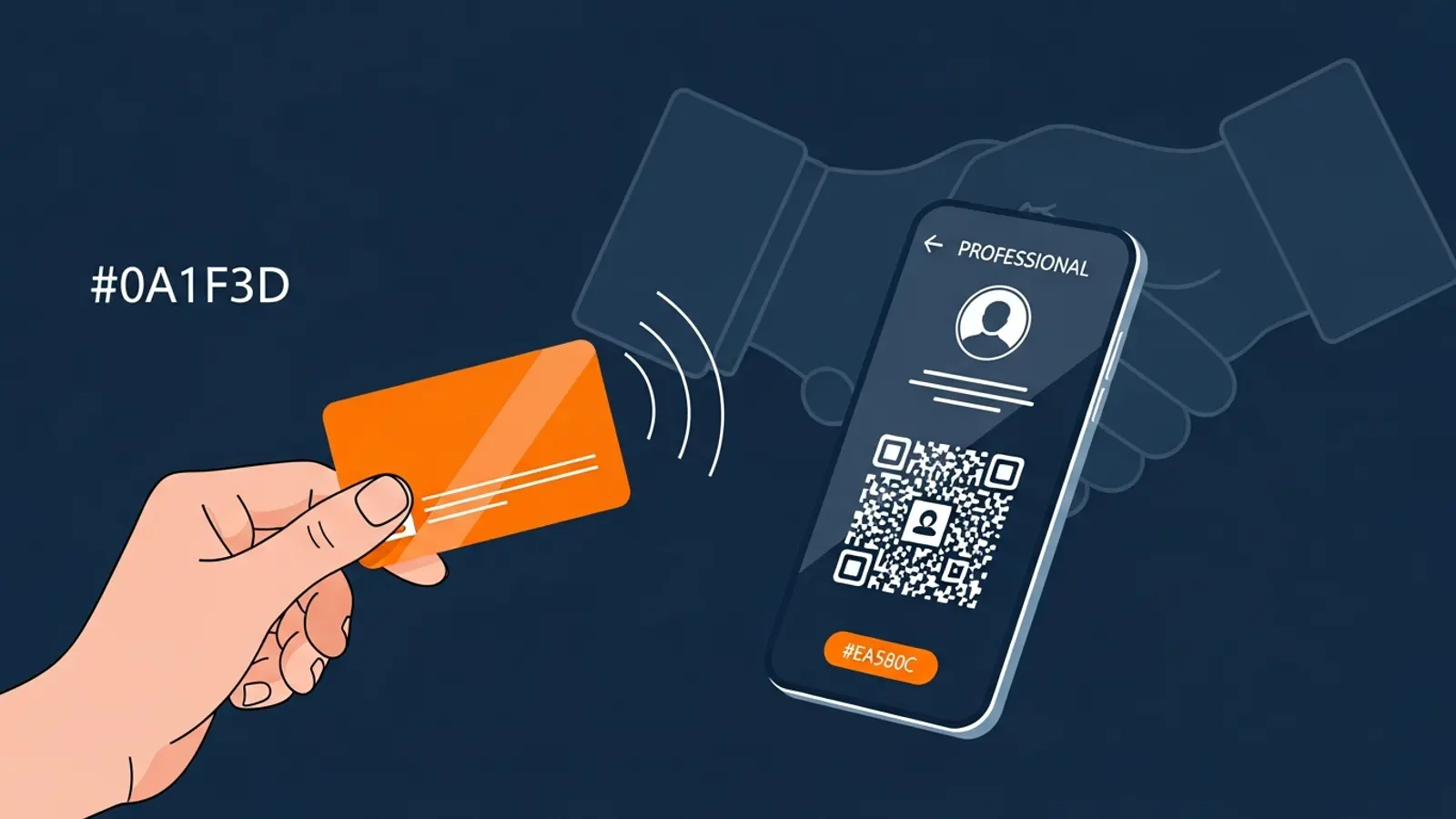 Carte de visite NFC + QR code : le combo qui transforme un salon en contacts qualifiés