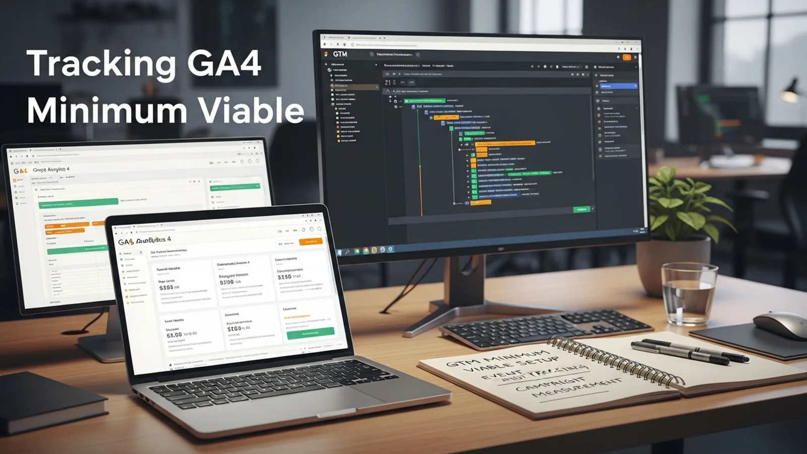 Tracking GA4 + GTM : minimum viable PME
